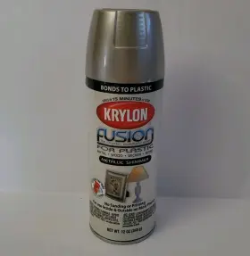 K02338001 Krylon Fusion For Plastic Aerosol Spray Paint Metallic Shimmer New