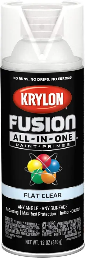 K02729007 Krylon Fusion All-in-one Adhesive Spray Paint For Indoor/outdoor Use 12 Oz