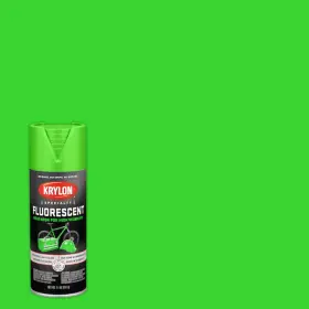 K03106888 Krylon Gloss Green Fluorescent Spray Paint Net Wt. 11.0-oz