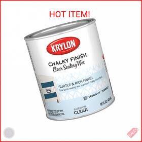 Krylon K04217000-13 Chalky Finish Half-quart 16 Fl Oz Pack Of 1 Clear