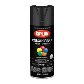 K05579007 Krylon Colormaxx Spray-paints Aerosol Black 12 Ounce Pack Of 1