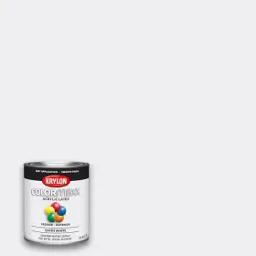 K05615007 Krylon Acrylic Pre-tinted White Paint 1-quart