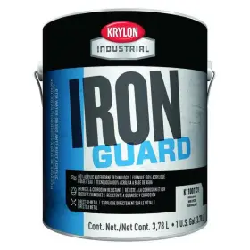 K11001011 Krylon Interior Exterior Paint Red Eggshell 1 Gal Water Based Acrylic Enamel