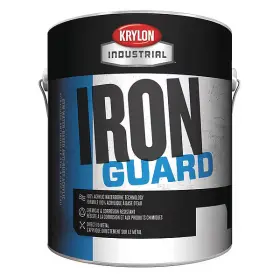 K11018001 Krylon Interior Exterior Paint Blue Flat 1 Gal Water Based Acrylic Enamel