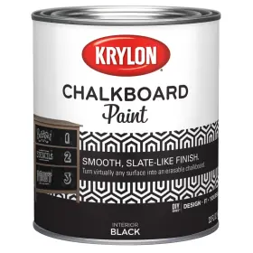 Kdq5223 Krylon Chalkboard Paint Quart-black