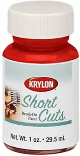 Kscb005 Krylon Short Cuts Brush-on Paint 1 Fl Oz Pack Of Red Pepper
