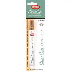 Scp-901 Krylon Short Cuts Gold Leaf Paint Pen Interior 0.33 Oz