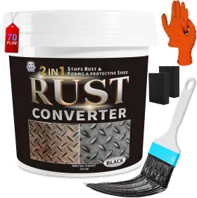 Kwkw Orm 313029311393 2-in-1 Rust Converter And Metal Primer - 1-step Stopper Anti-rust Coating &