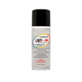 Laserbond 647016771502 100 Aerosol Black Laser Marking Spray 12 Oz Compatible With Co2 Fiber Diode