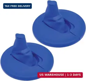 Lauco 617261265156 Paint Can Lid Cover And Pouring Spout For 1-gallon Containers 2 Pack - Secure S