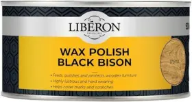 Lib Ron 282390002155 Liberon Black Bison Paste Wax 500 Ml Walnut