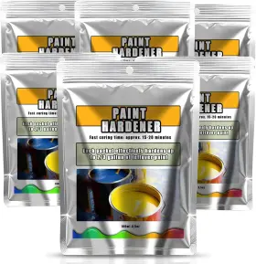 Liizousuda 313115759757 6 Pack Paint Hardener For Disposal - Fast Acting Solidifier