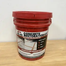 Like-nu 198168848715 400 Sq. Ft. Spray On Concrete Mix/resurfacer