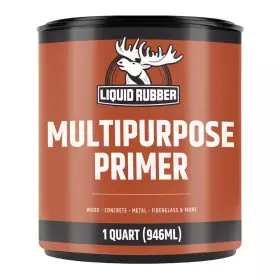 Liquid Rubber 313042866856 Multi-purpose Primer 1 Quart Fast-drying Water-based Interior/exterior For