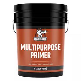 Liquid Rubber 445048847898 Multi-purpose Primer 5 Gal. Fast-drying Water-based Interior/exterior For