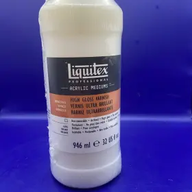Liquitex 094376945683 High Gloss Varnish Professional 32-oz