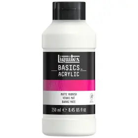 Liquitex 094376977530 Basics Matte Varnish 250ml 8.4oz Bottle