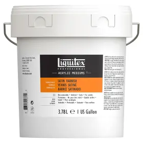 128l Liquitex 887452048725 Professional Satin Varnish 3.78l Gallon/128-oz
