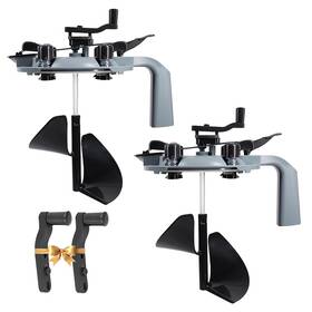 Lowhigh Us-cwh-fy-487133 2 Pcs Paint Mixing Mate Lid 1gallon Can Mixer With Hand-crank Drip Free Ca