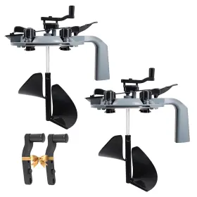 Us-cwh-fy-487133 Lowhigh 2 Pcs Paint Mixing Mate Lid 1gallon Can Mixer With Hand-crank Drip Free Ca