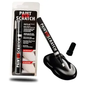 Ps00xxx Lux-supply Scratch Fix Universal Black Automotive Touch-up Paint Pen For Metallic