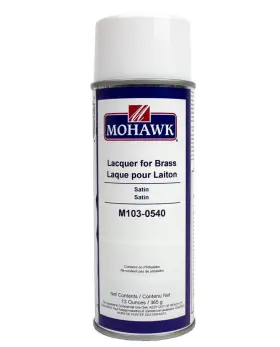 M Mohawk 663392038930 Lacquer For Brass Satin 13 Oz