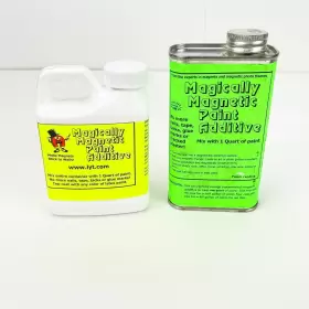 Magically Magnetic 095098200203 Paint Additive Make Magnets Stick To Walls 1 Quart Size Lot Of 2