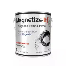 Magnetize-it 313115319395 Magnetic Paint And Primer Contractor Pro 1-gal. 128 Oz
