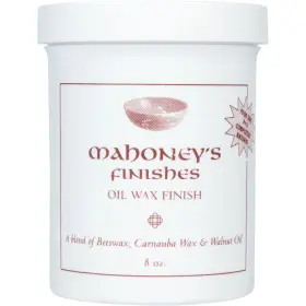 Mahoneys 445021379323 Finishes Walnut Oil Wax Food Safe Wood Finish For Salad Bowls Cuttin