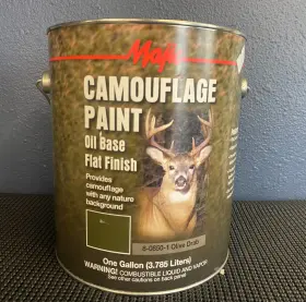 8-0850-1 Majic 8-08501 Camouflage Oil Based Paint-olive Drab 1 Gallon