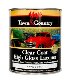 Majic 8-0999-2 Paints Clear Coat High Gloss Lacquer 1-quart