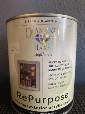 8-9404-2 Majic Majic-diamond Hard-repurpose-glacier Mist - Interior/exterior Acrylic Satin 1 Qt 8-9404-2 Majic Majic-diamond Hard-repurpose-glacier Mist - Interior/exterior Acrylic Satin 1 Qt