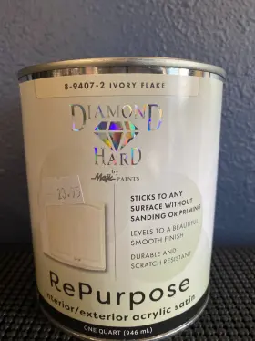 8-9407-2 Majic Majic-diamond Hard-repurpose-ivory Flake- Interior/exterior Acrylic Satin 1 Qt 8-9407-2 Majic Majic-diamond Hard-repurpose-ivory Flake- Interior/exterior Acrylic Satin 1 Qt