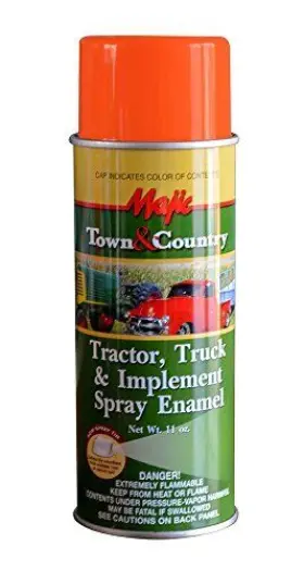 8-20971-8 Majic Paints 052752097180 Tractor And Implement Spray Enamel Paint Aerosol Kubota Orange
