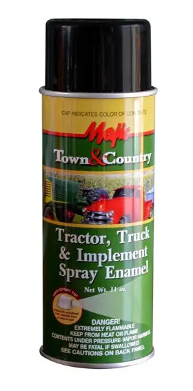 8-20994-8 Majic Paints 052752099481 Tractor And Implement Spray Enamel Paint Aerosol Gloss Black 11 Ou