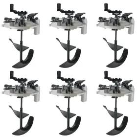 Master Airbrush 840234516669 Elite Paint Can Mixing Lid And Pouring Spout 1 Gallon Size Pack Of 6 -