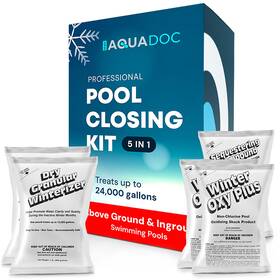 Mav Aquadoc 850039385827 Pool Winterizing Kit - Treats Up To 24 000 Gallons 3-part Winter