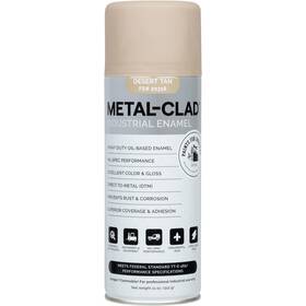 Metal-clad 4-s-7793 Paints For Industry Industrial Enamel Aerosol Spray Paint - Steel Iron