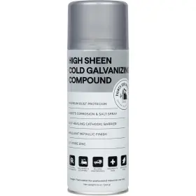 Metal-clad 611138502054 High Sheen Cold Galvanizing Aerosol By Paints For Industry - Industrial Ename