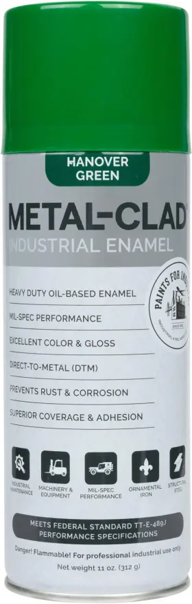 7-s-1453 Metal-clad Paints For Industry Industrial Enamel Aerosol Spray Paint - Steel Iron