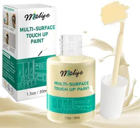 Mia-xp-06 Mialife White Touch Up Paint Multi-surface Pen Waterproof And Quick