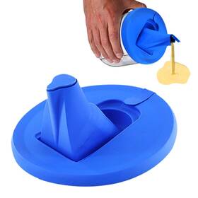 Middle Ridge Repurposing A22912382244 Paint Can Lid Cover And Pouring Spout For 1gallon Containers 1 Pack Secure