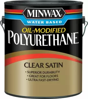 Minwax 027426710337 Oil-modified Polyurethane Clear Satin/ 1 U.s Gal