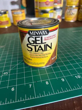 260904444 Minwax Nos Interior Wood Gel Stain 1/2 Pint Red Elm 8 Oz