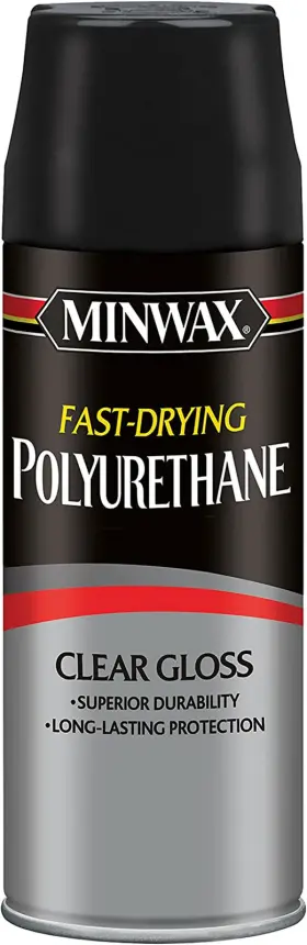 Minwax 313109511521 Fast Drying Polyurethane Spray Protective Wood Finish Clear/warm Gloss 11.5