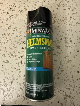 33255 Minwax Helmsman Satin Spar Urethane Finish 11.5 Oz. Aerosol - Quantity 6