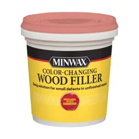 448600000 Minwax Color Changing Wood Filler 5.5 Oz