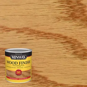 70005444 Minwax Wood Finish Semi-transparent Colonial Maple Oil-based Stain 1 Quart - Total