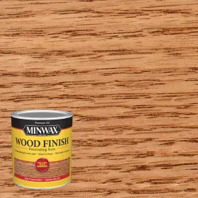 700434444 Minwax Wood Finish Semi-transparent Sedona Red Oil-based Stain 1 Quart