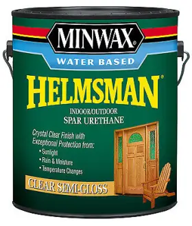 710510000 Minwax Helmsman Spar Urethane Water Based Semi-gloss Gallon